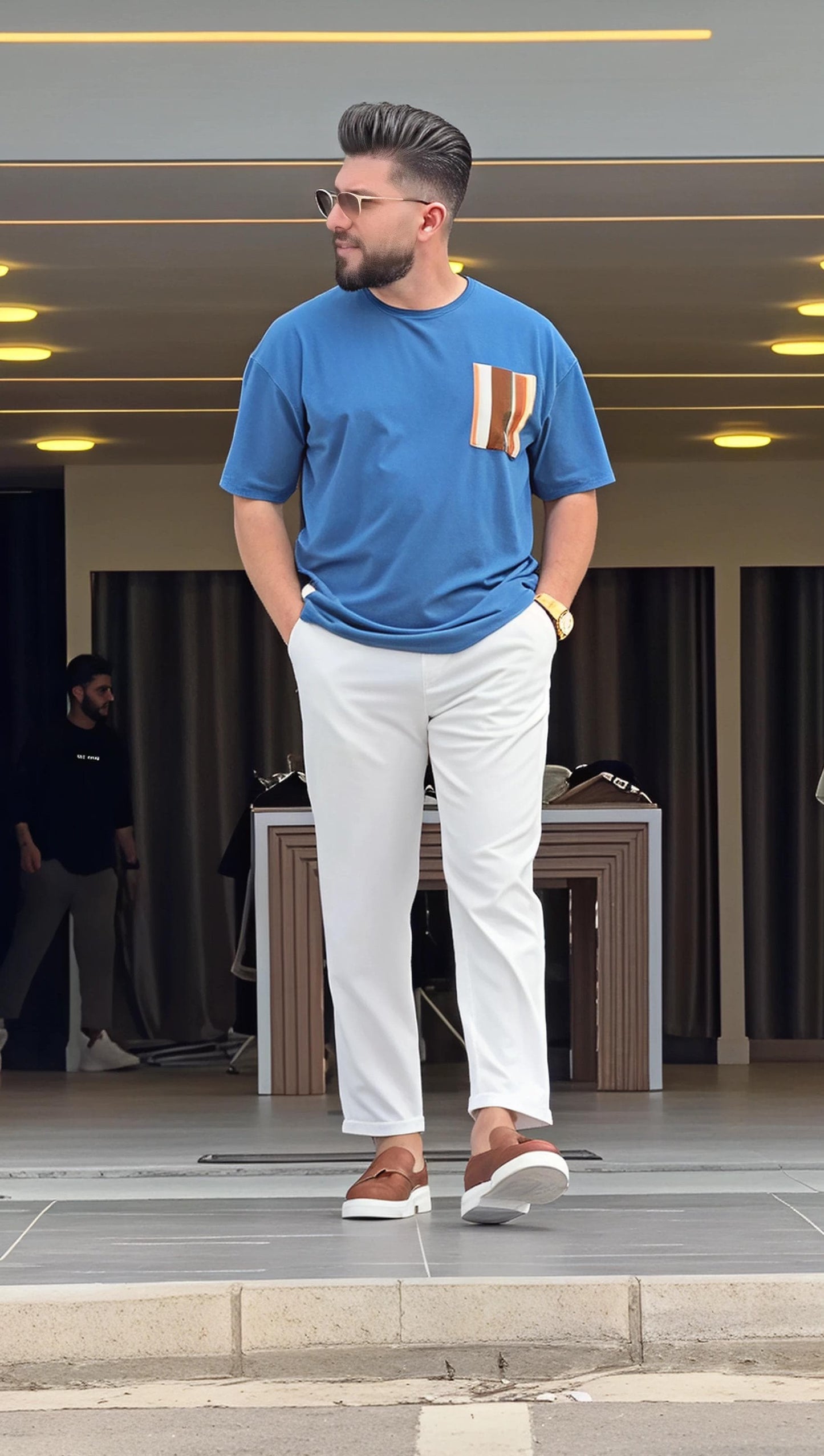 Q-14Tshirt & Trouser Set