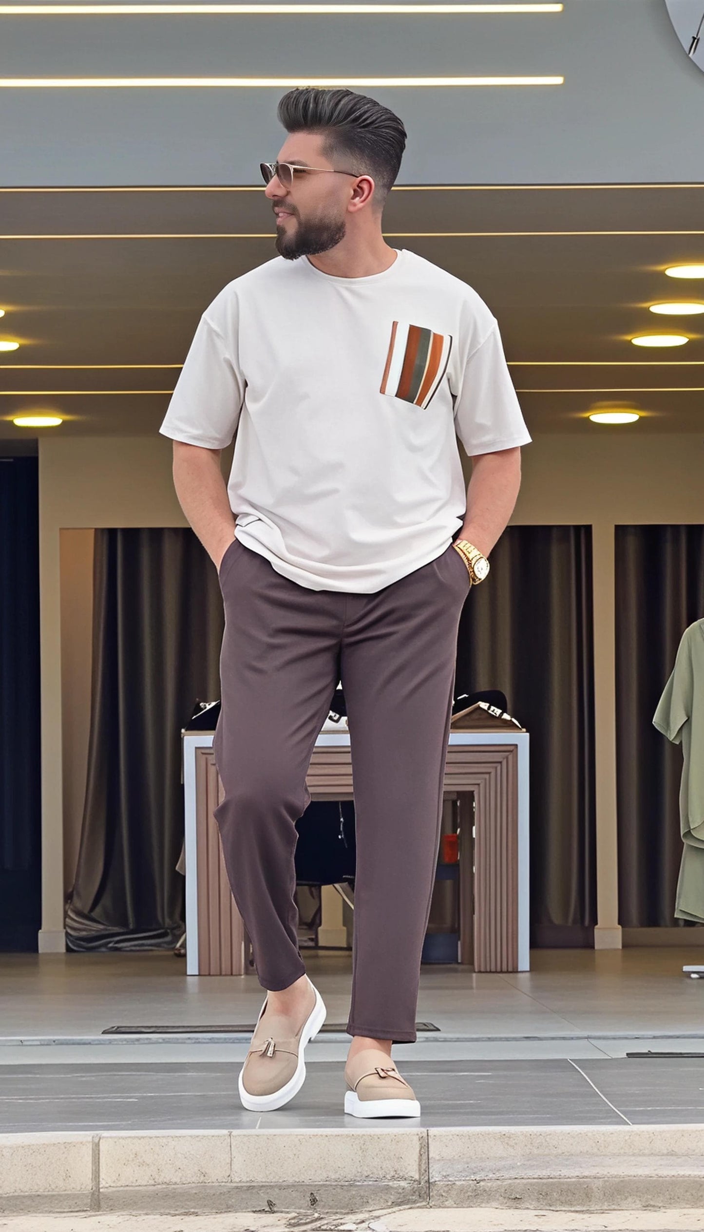 Q-14Tshirt & Trouser Set