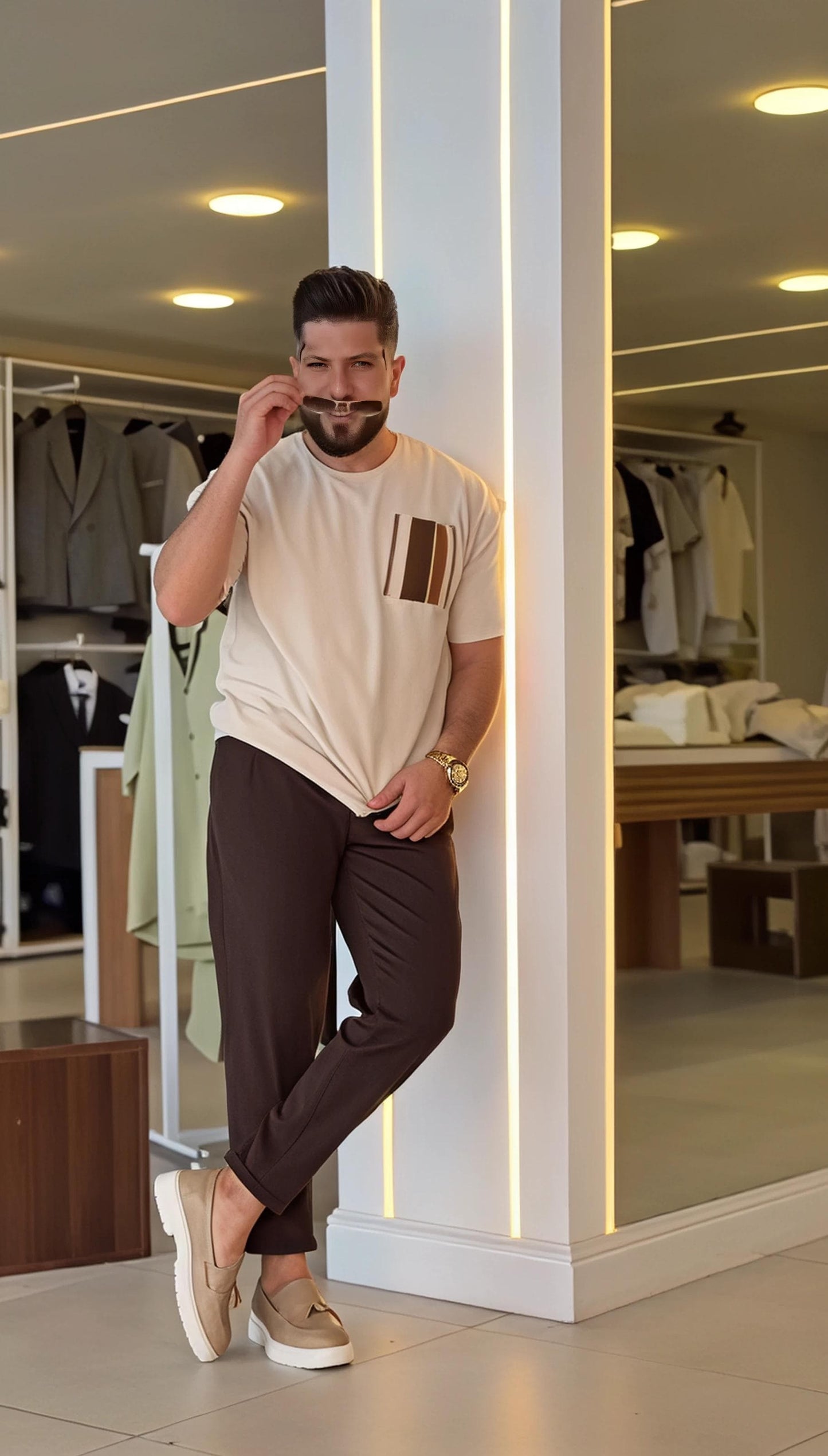 Q-14Tshirt & Trouser Set