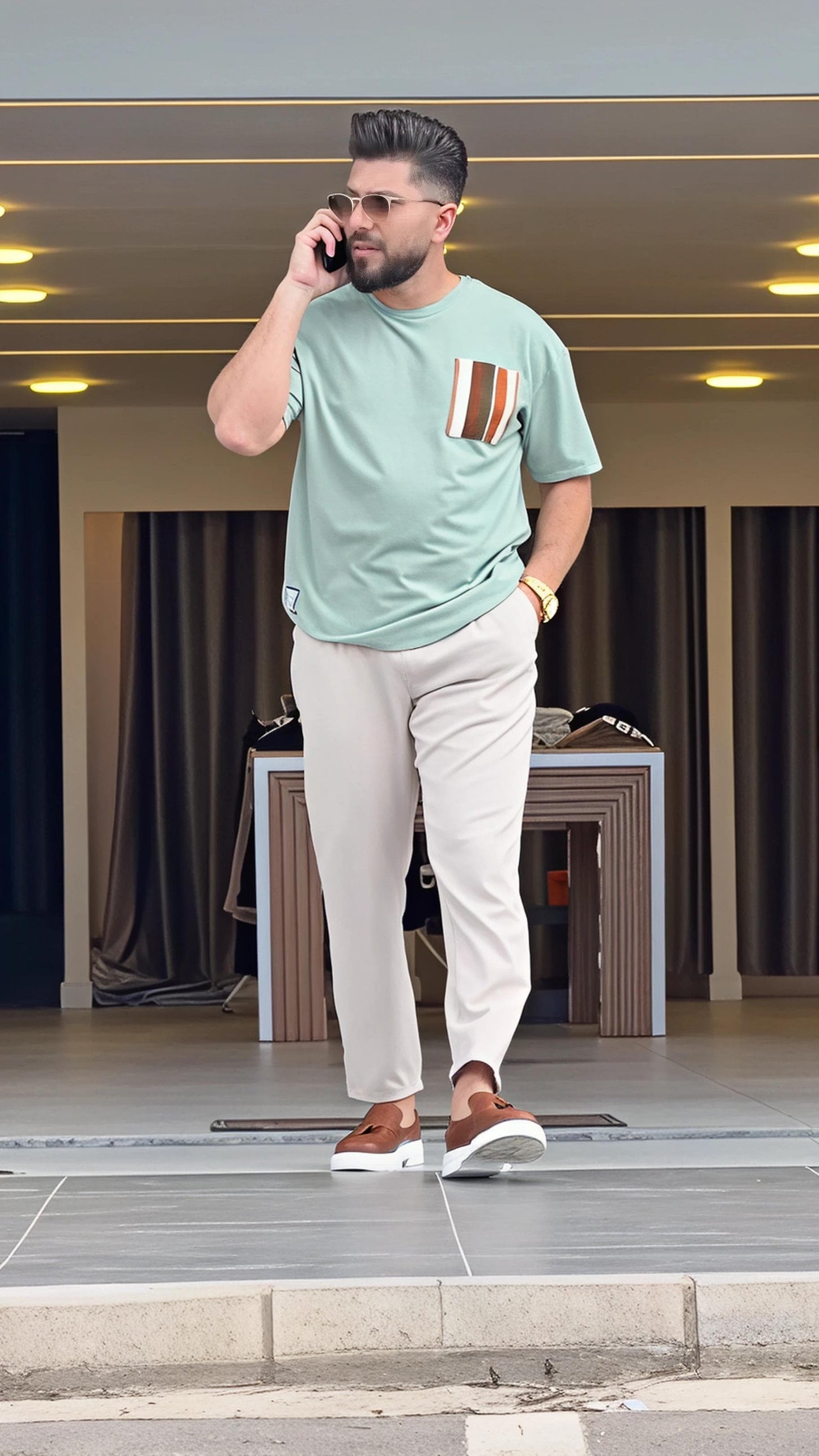 Q-14Tshirt & Trouser Set