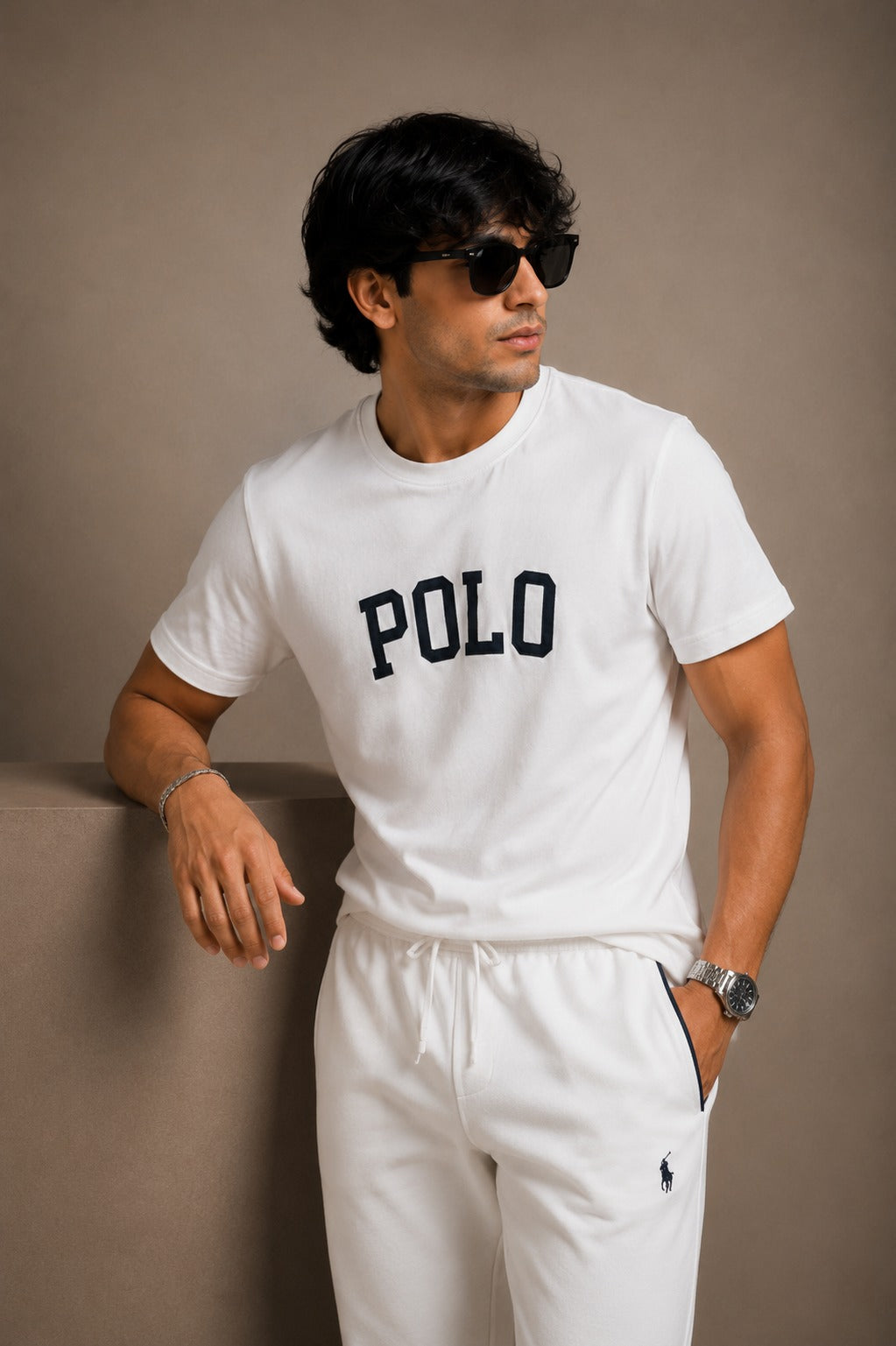 LI-121 Polo Signature Premium Tracksuit Set Regu