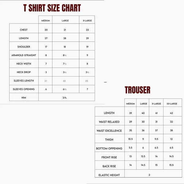 Q-16 Tshirt & Trouser Set