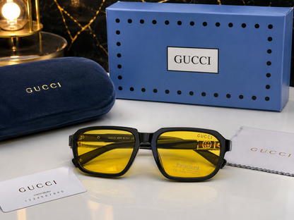 (GS-61) Luxury Square Polarized Sunglasses | UV400 Premium Eyewear