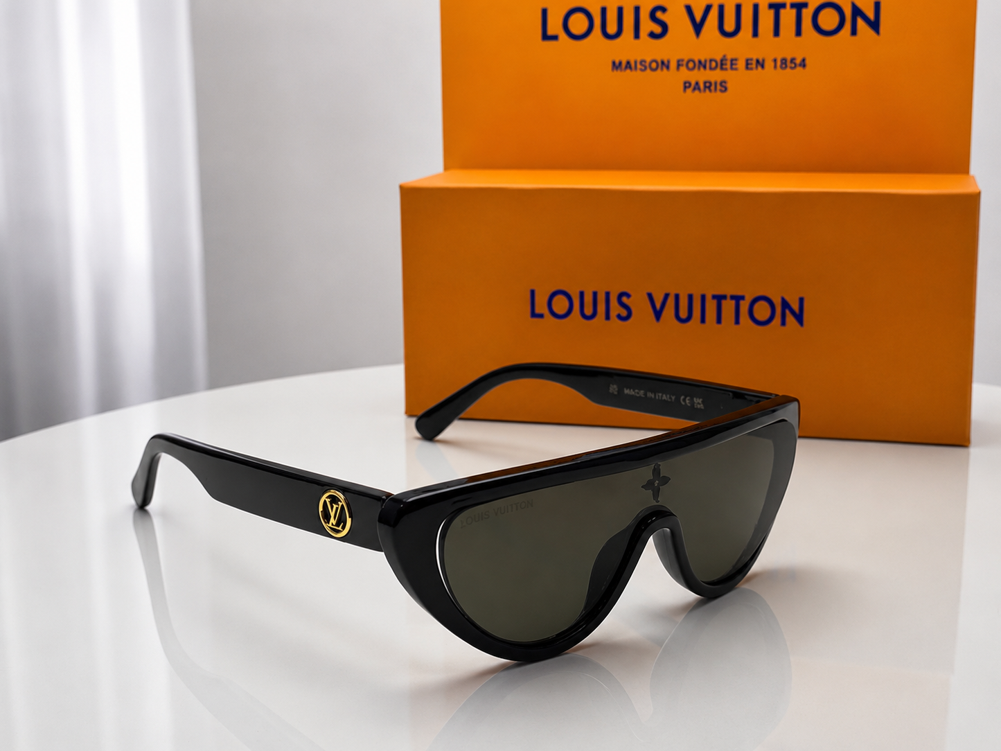 (GS-67) Luxury Shield Oversized Sunglasses  | UV400 Protection | Premium Fashion Eyewear