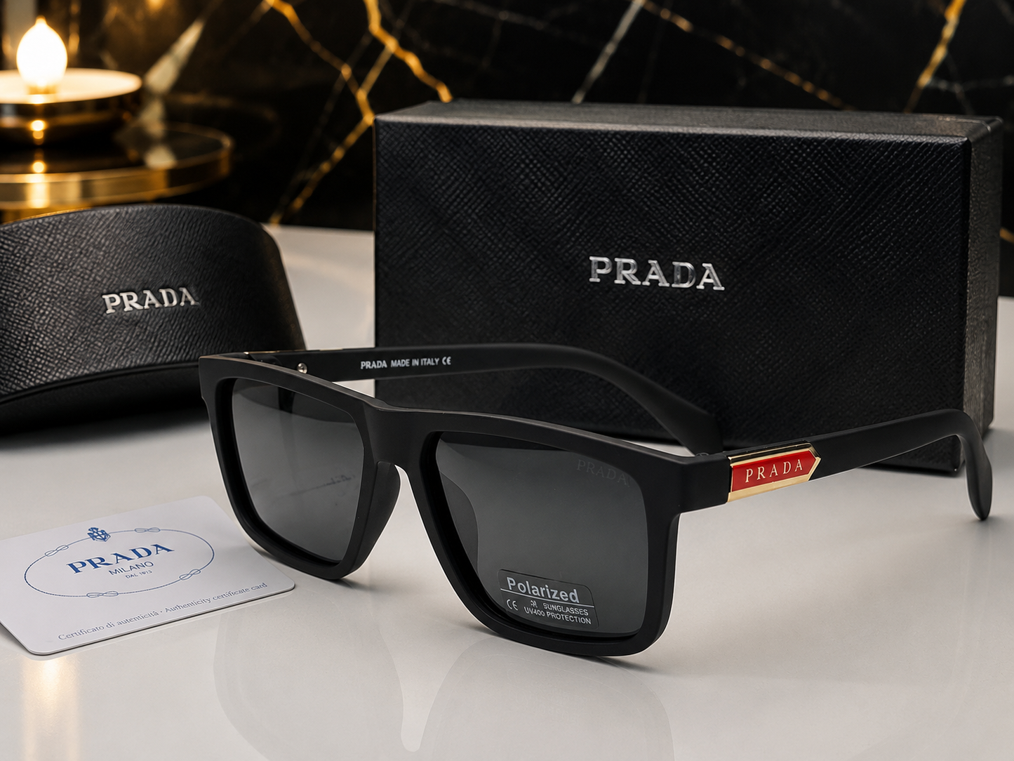 (GS-61) Premium Polarized Luxury Sunglasses  | UV400 Protection