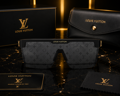Louis Vuitton Monogram Shield Sunglasses – Unisex Luxury Collection