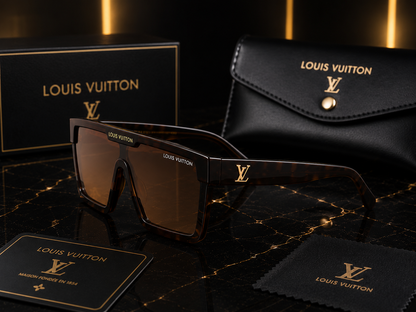 Louis Vuitton Monogram Shield Sunglasses – Unisex Luxury Collection