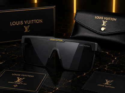 Louis Vuitton Monogram Shield Sunglasses – Unisex Luxury Collection