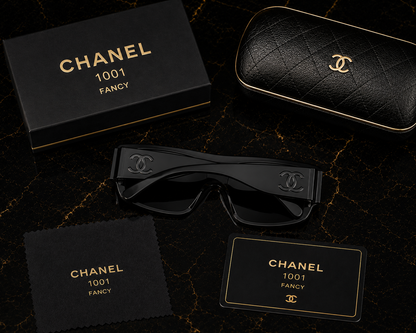 (GS-2) Luxury Oversized Shield Sunglasses – UV400 Protection | Premium Fashion Eyewear