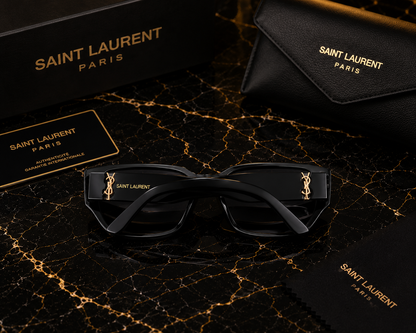 (GS-20) Saint Laurent Luxury Square Sunglasses  | Premium Designer UV400 Fashion Eyewear