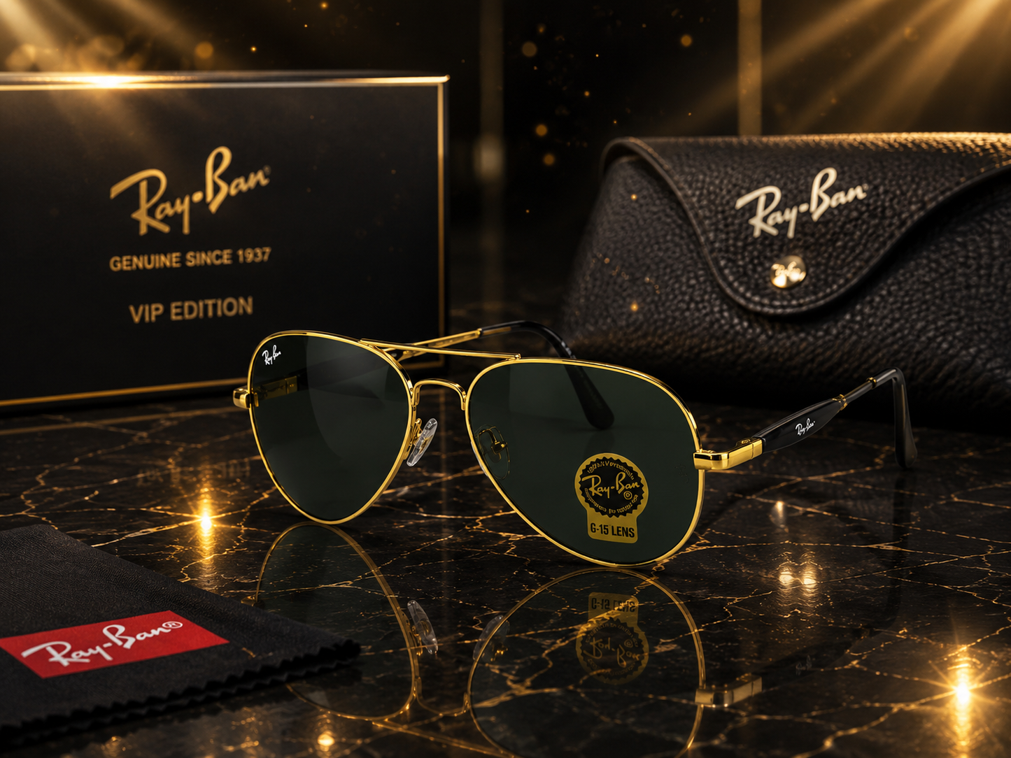(GS-21) Ray-Ban Aviator Luxury Cinematic Product Showcase  | 4K HDR