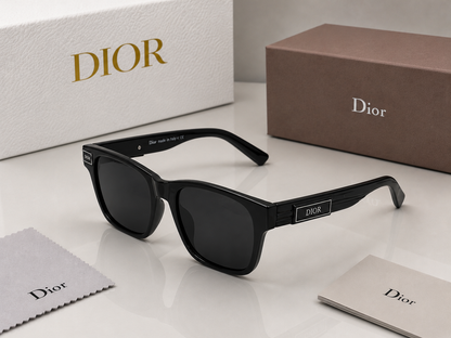(GS-28) Dior Inspired Premium Square Sunglasses – Luxury Frame | UV400 Protection