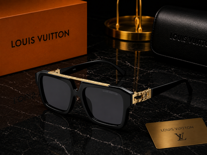(GS-40) Louis Vuitton Luxury Square Sunglasses – Premium Designer Collection