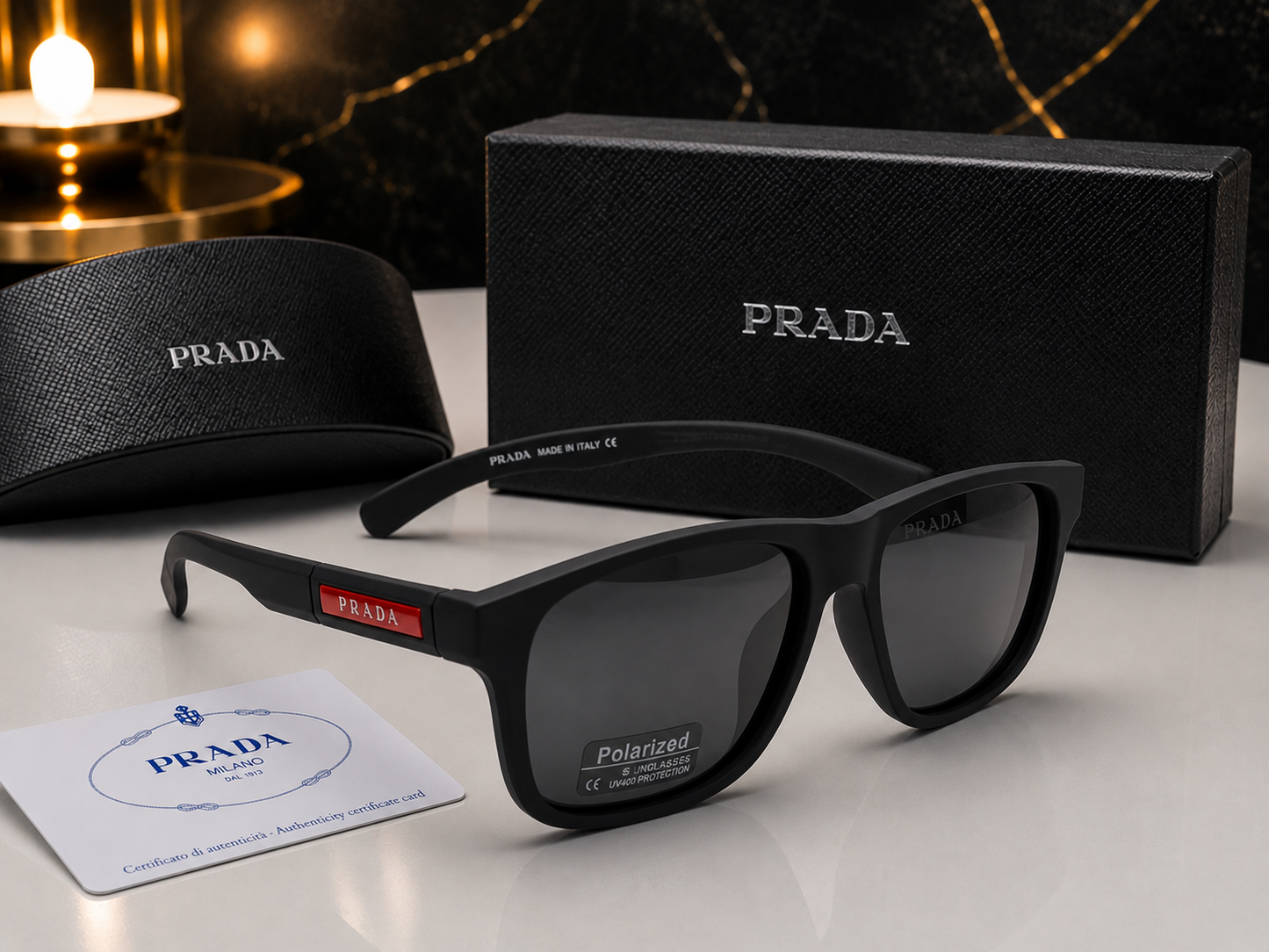 (GS-61) Premium Polarized Luxury Sunglasses  | UV400 Protection
