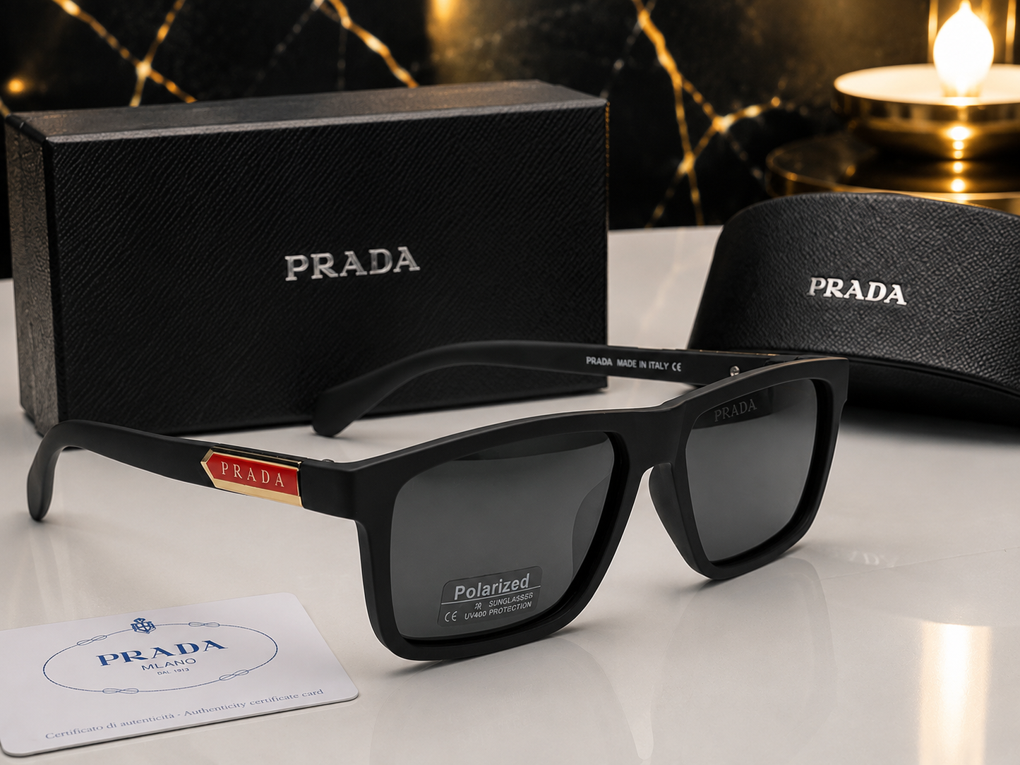 (GS-61) Premium Polarized Luxury Sunglasses  | UV400 Protection