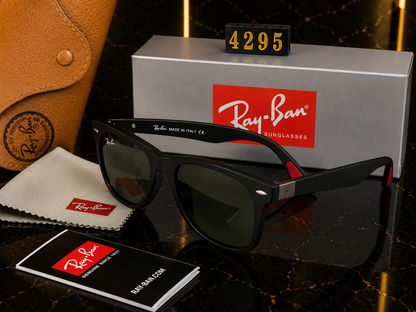 Ray-Ban Ferrari Style Black Sunglasses | Premium UV400 Protection | Brand New