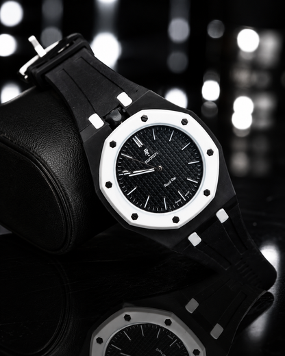 (WH-17) AP Style Premium Silicone Strap Watch – Luxury Quartz Wrist Watch |