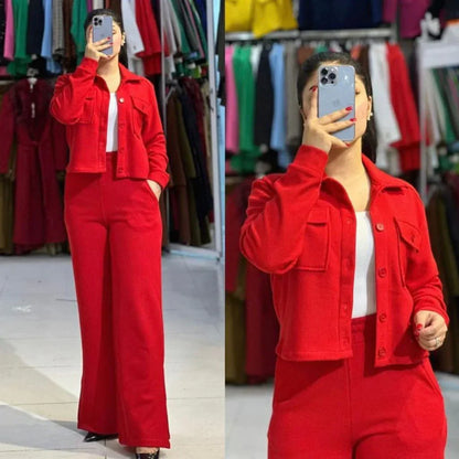 3 Pcs Winter Button Style Outfit CH-320