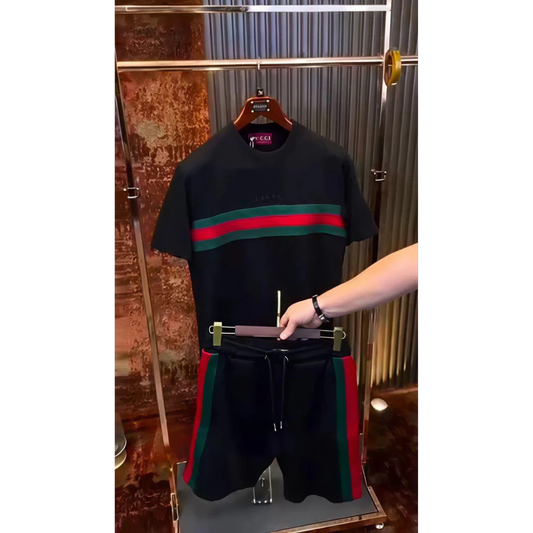 Men’s Premium Gucci Co-Ord Set  T-Shirt with Shorts ( V-15 GUCCI)