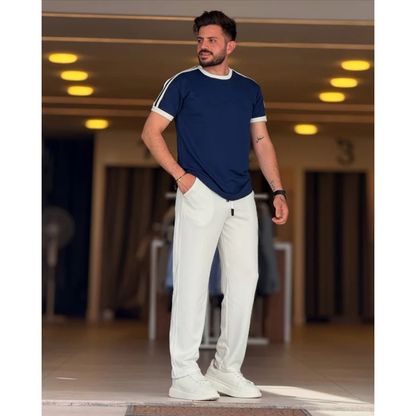 Dry Fit 2 Pcs Style Tracksuit LI -53
