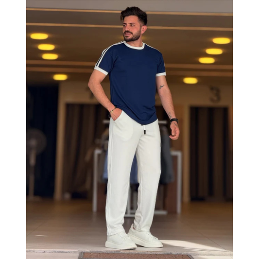 Dry Fit 2 Pcs Style Tracksuit LI -53