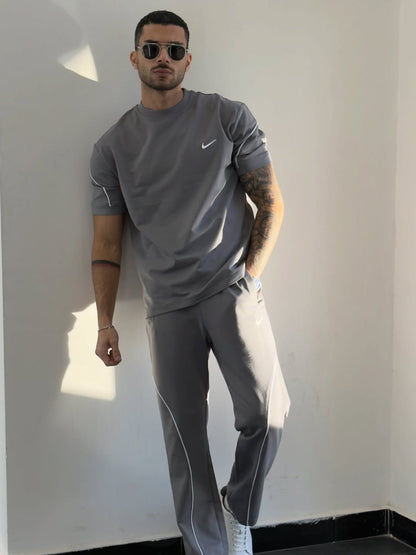 LI-82 MENS ATHLETIC TRACKSUIT- SLIM FIT ACTIVEWEAR SET