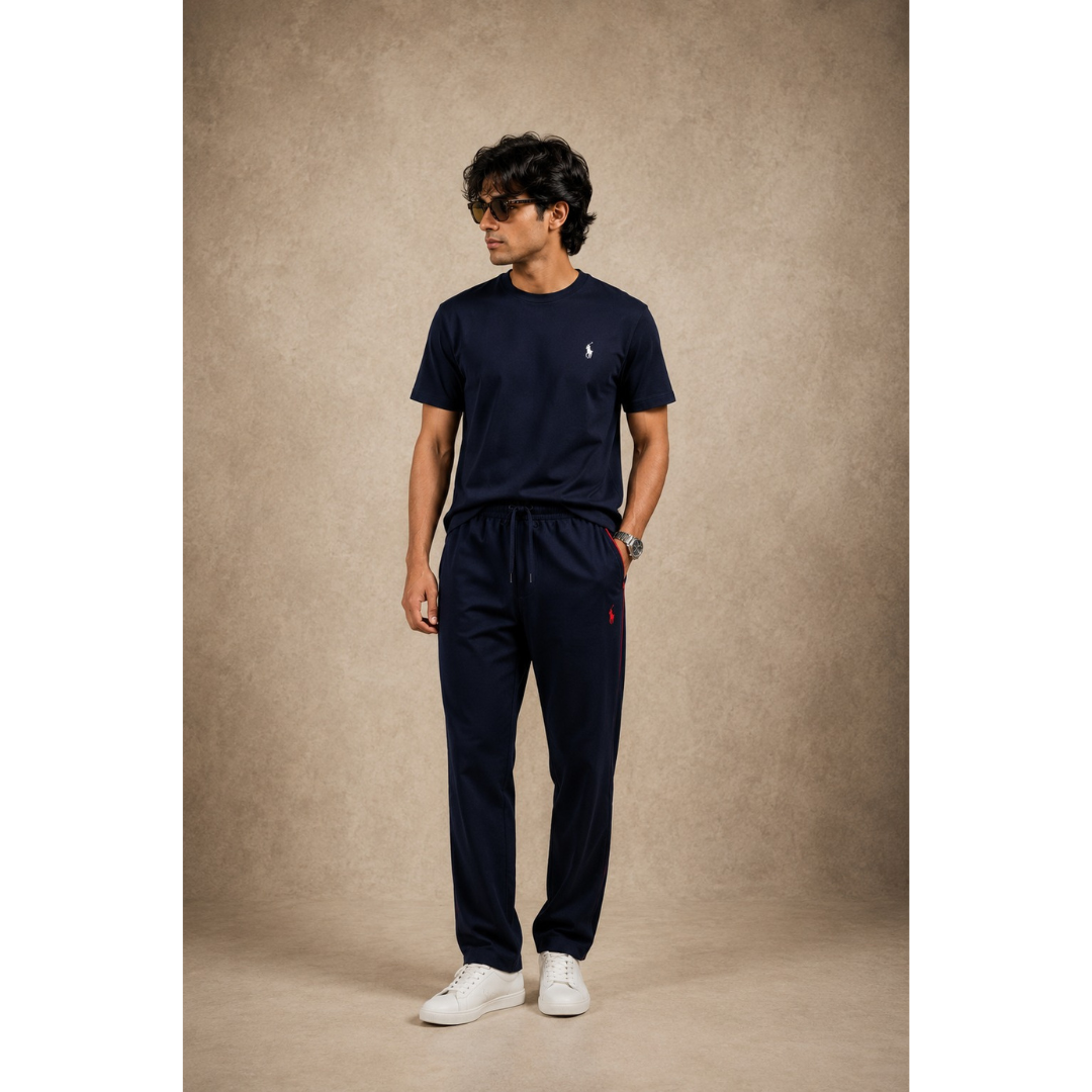 LI-121  Polo Signature Premium Tracksuit Set Regu