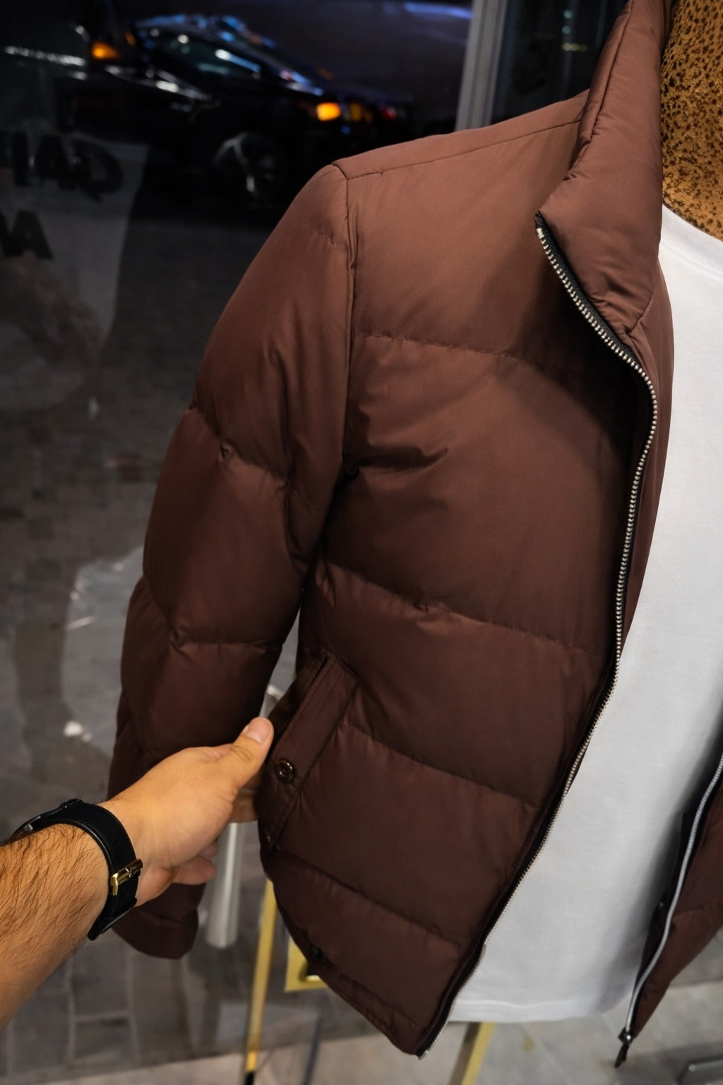 Men’s Winter Puffer Jacket – Lightweight & Warm Quilted Jacket