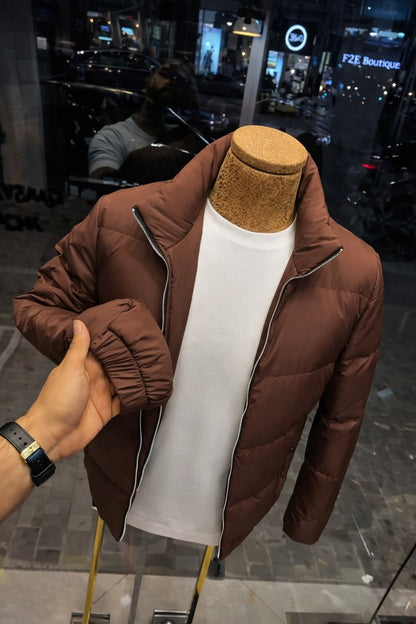 Men’s Winter Puffer Jacket – Lightweight & Warm Quilted Jacket