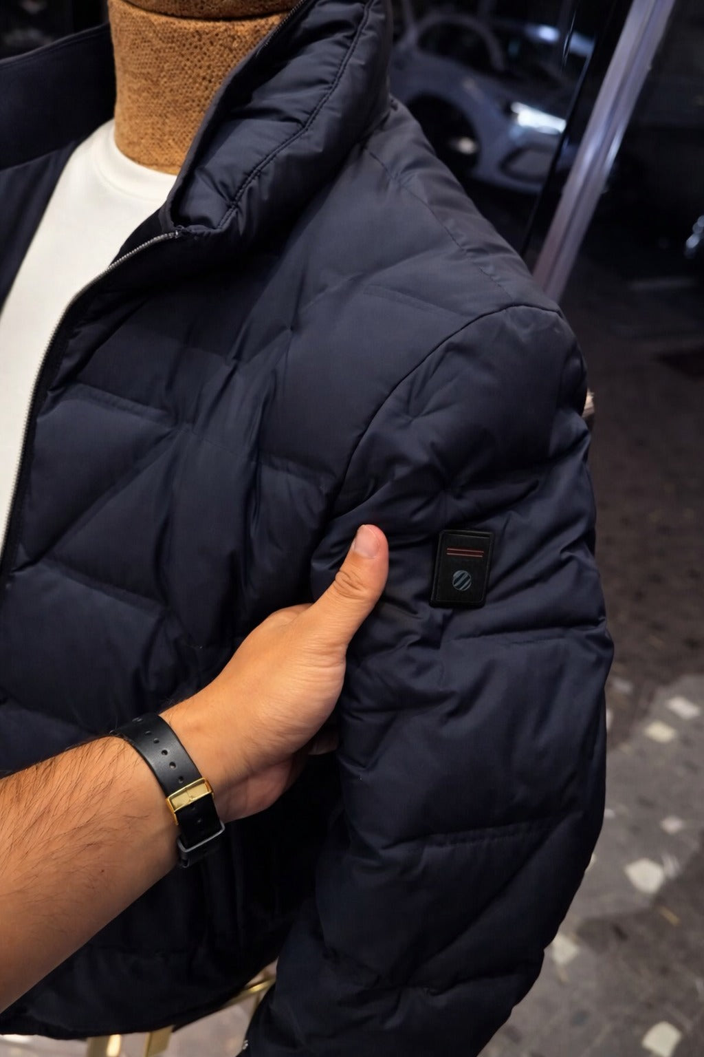 Men’s Winter Puffer Jacket – Lightweight & Warm Quilted Jacket