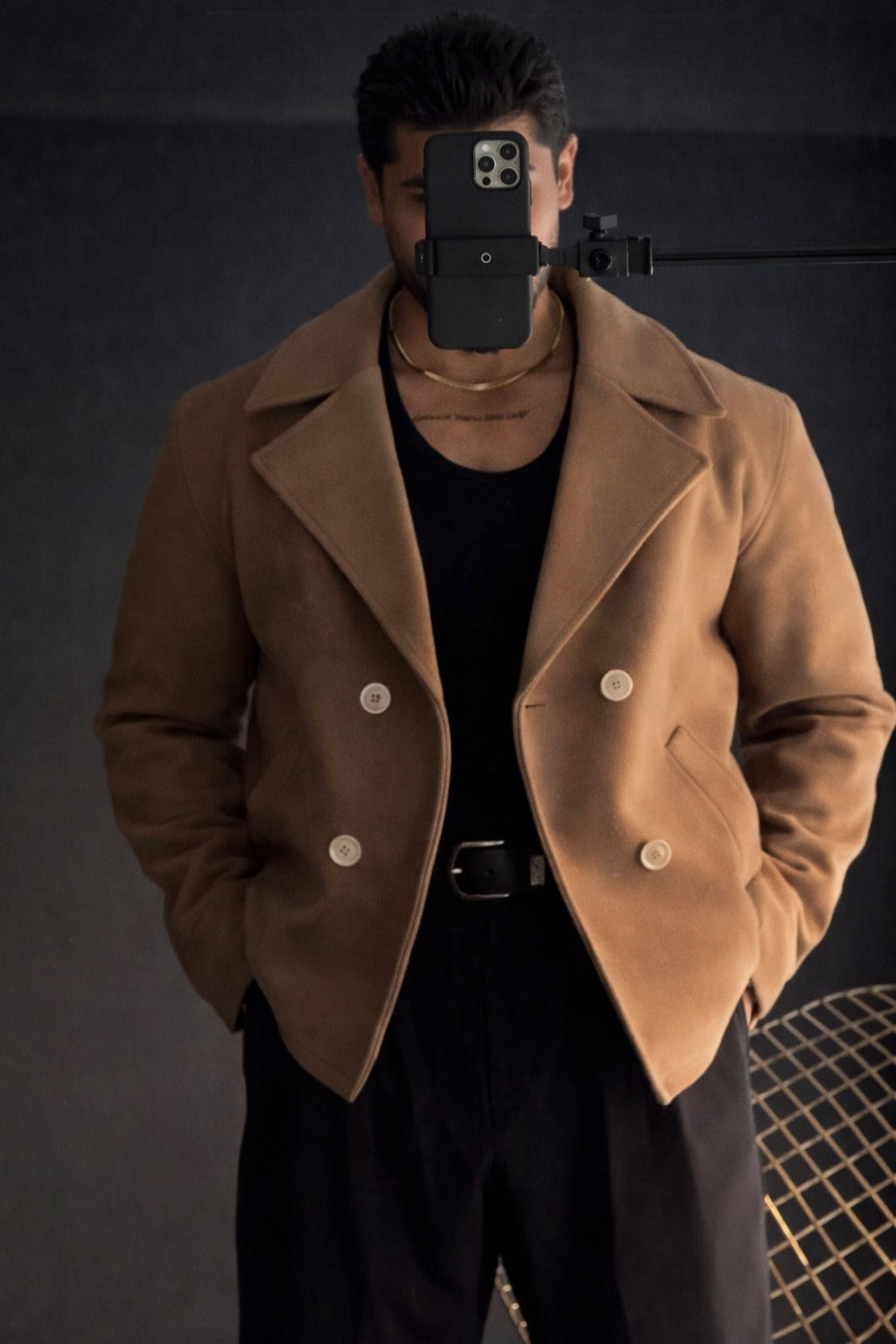 MEN'S PREMUIM SHORT COAT - (C-2)