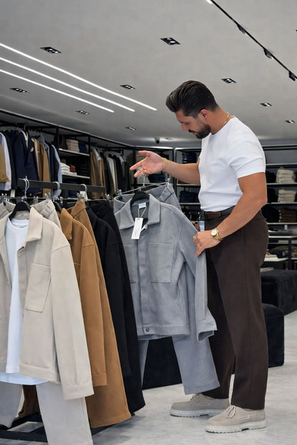 Men’s Premium Two-Piece Co-Ord Set – Modern Casual Tracksuit - (W-12)