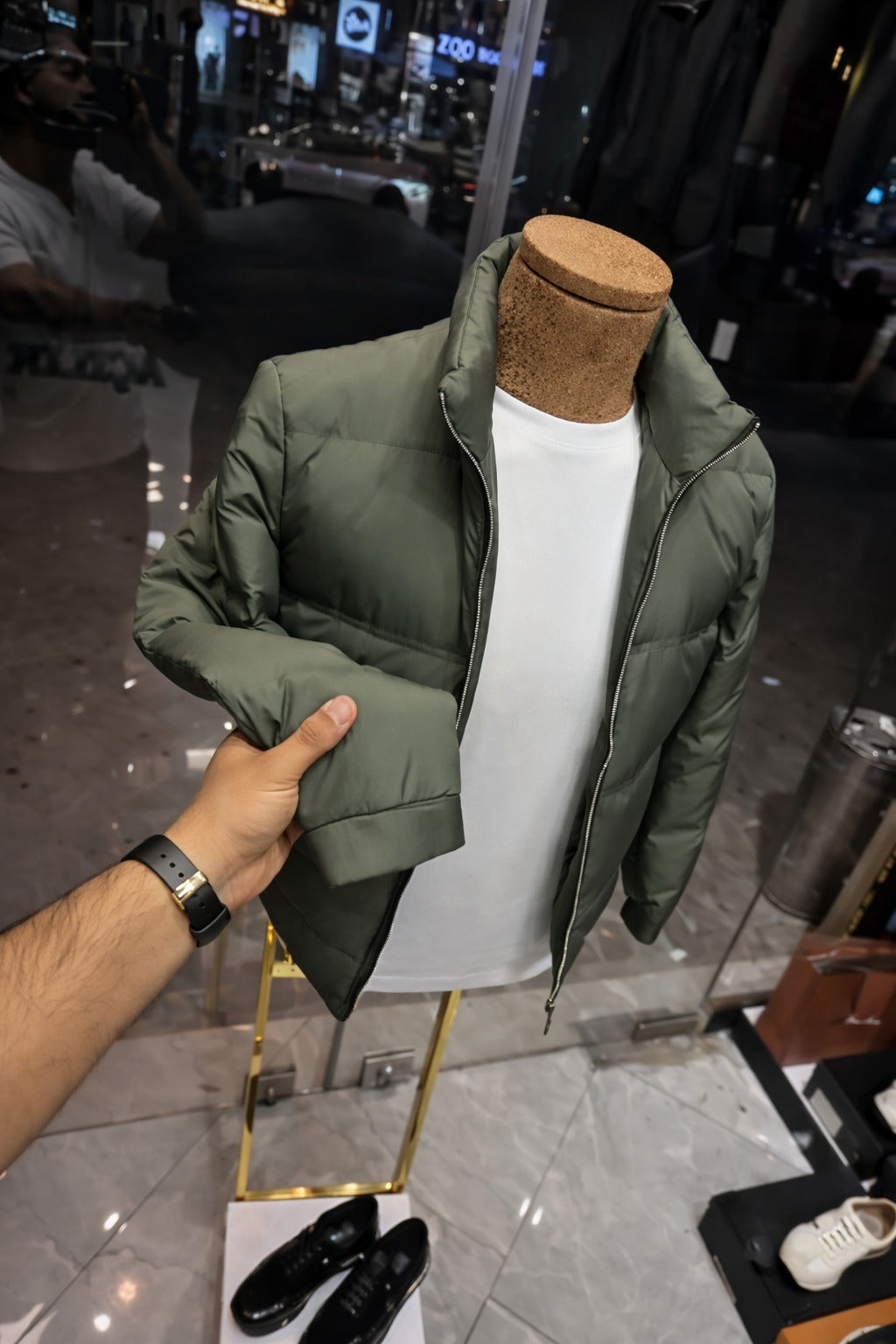 Men’s Winter Puffer Jacket – Lightweight & Warm Quilted Jacket