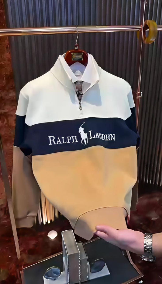 Ralph Lauren Men’s Stylish Half Zip Sweatshirt | Premium Quality (S8)