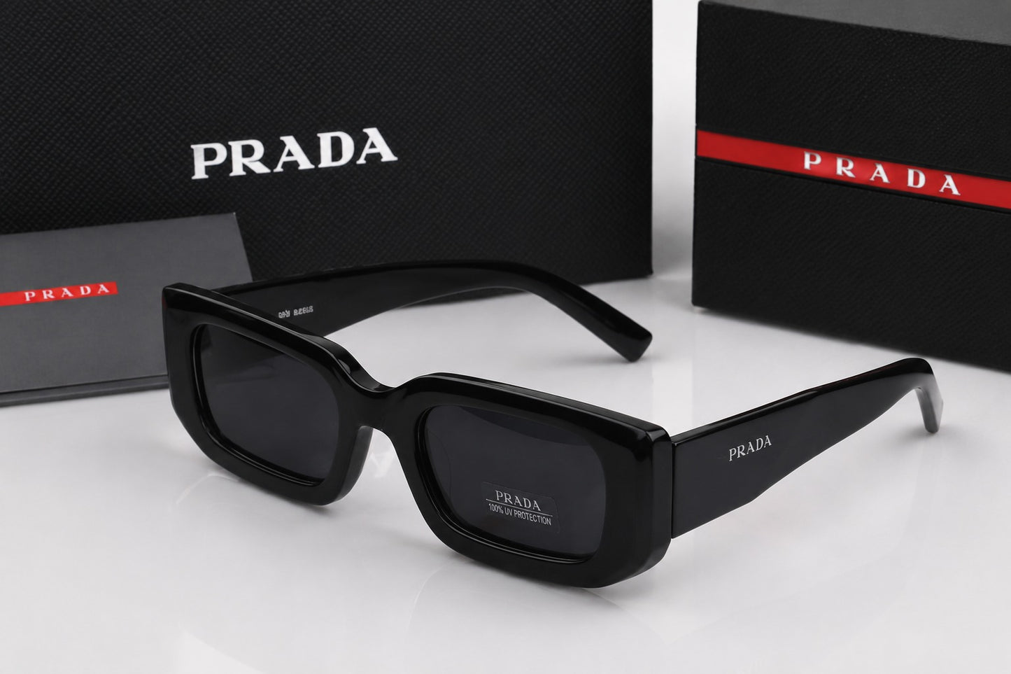 Luxury Polarized Square Sunglasses | UV400 Protection | Premium Designer Style