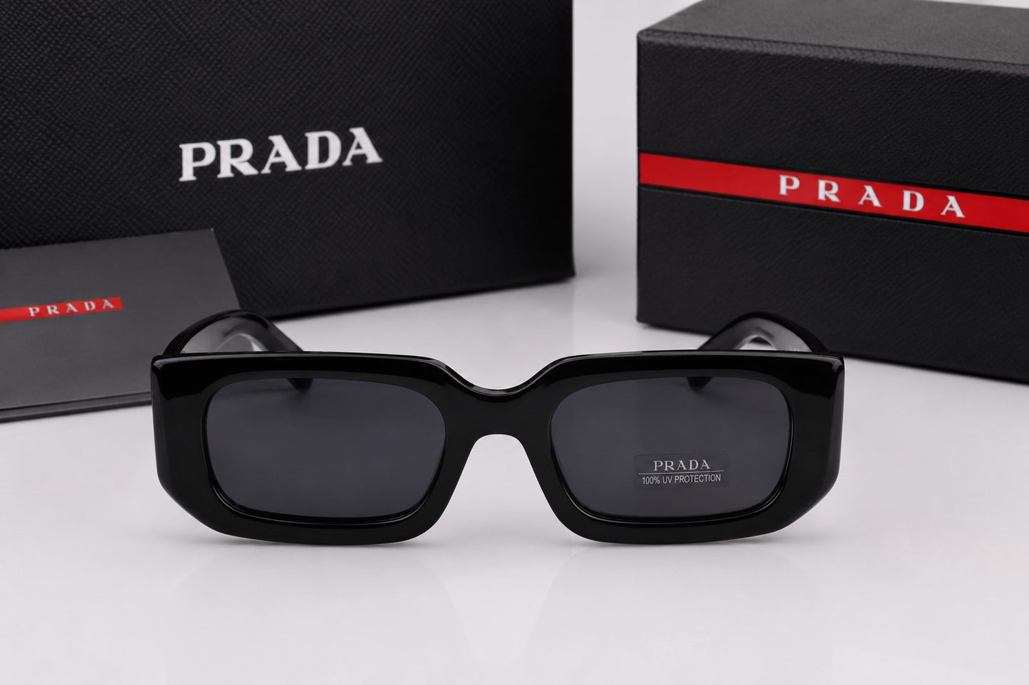 Luxury Polarized Square Sunglasses | UV400 Protection | Premium Designer Style