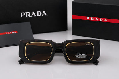 Luxury Polarized Square Sunglasses | UV400 Protection | Premium Designer Style