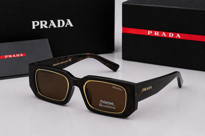 Luxury Polarized Square Sunglasses | UV400 Protection | Premium Designer Style