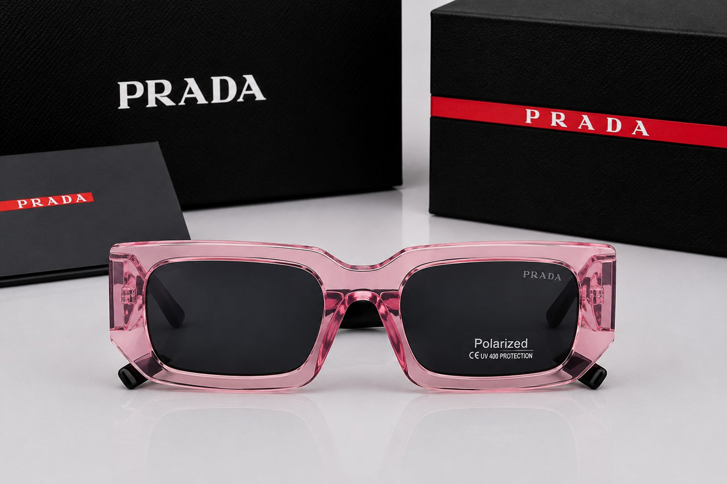 Luxury Polarized Square Sunglasses | UV400 Protection | Premium Designer Style