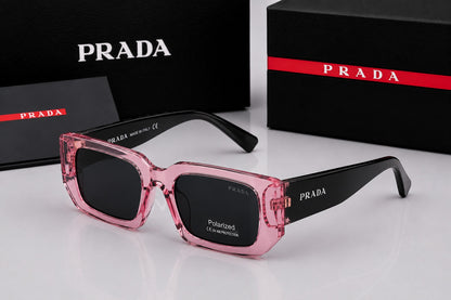 Luxury Polarized Square Sunglasses | UV400 Protection | Premium Designer Style