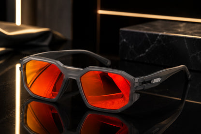 Premium Polarized Hexagonal Sunglasses | UV400 Protection | Lightweight Fashion Eyewear