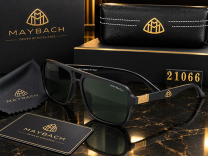 Luxury Maybach Sunglasses | Black & Gold Cinematic Product Showcase | Premium Eyewear 4K