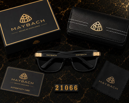 Luxury Maybach Sunglasses | Black & Gold Cinematic Product Showcase | Premium Eyewear 4K
