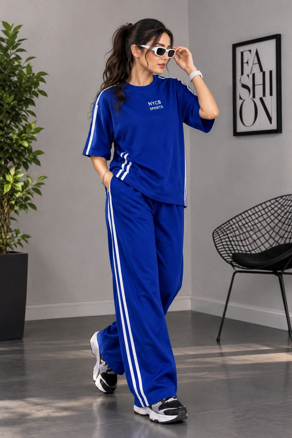 Q-13 Tshirt & Trouser Set -  Women's