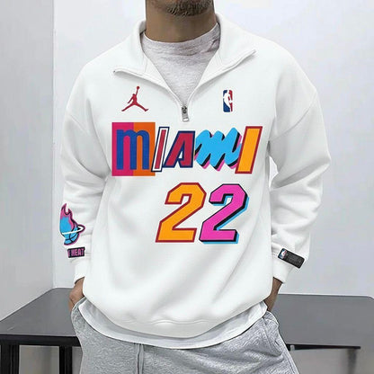 Miami Heat #22 Neon Style Sweatshirt-(S5)