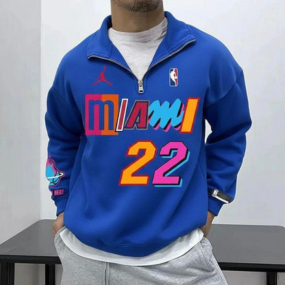 Miami Heat #22 Neon Style Sweatshirt-(S5)