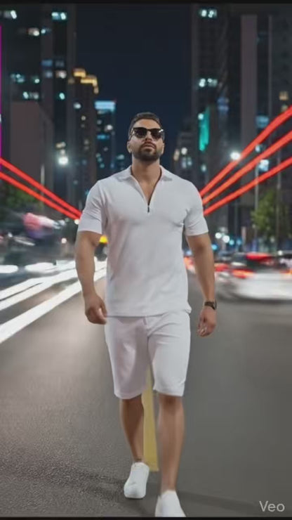 Q-49 Tshirt & Shorts Set