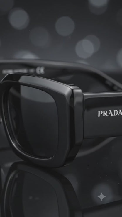 Luxury Polarized Square Sunglasses | UV400 Protection | Premium Designer Style