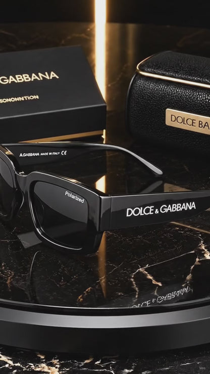 Dolce & Gabbana DG6187 Polarized Rectangle Sunglasses –  | UV400 Protection -  Premium Edition