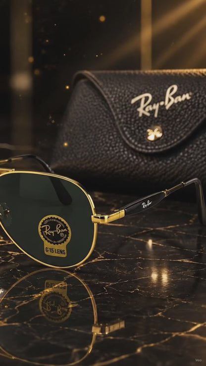 (GS-21) Ray-Ban Aviator Luxury Cinematic Product Showcase  | 4K HDR